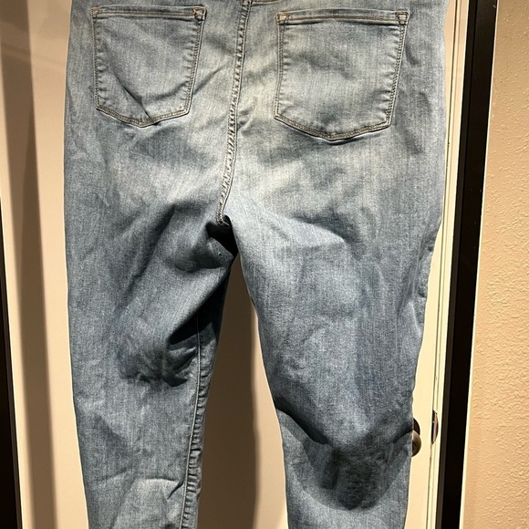 Time and Tru Blue Boyfriend Jeans Distressed Style - Picture 7 of 7